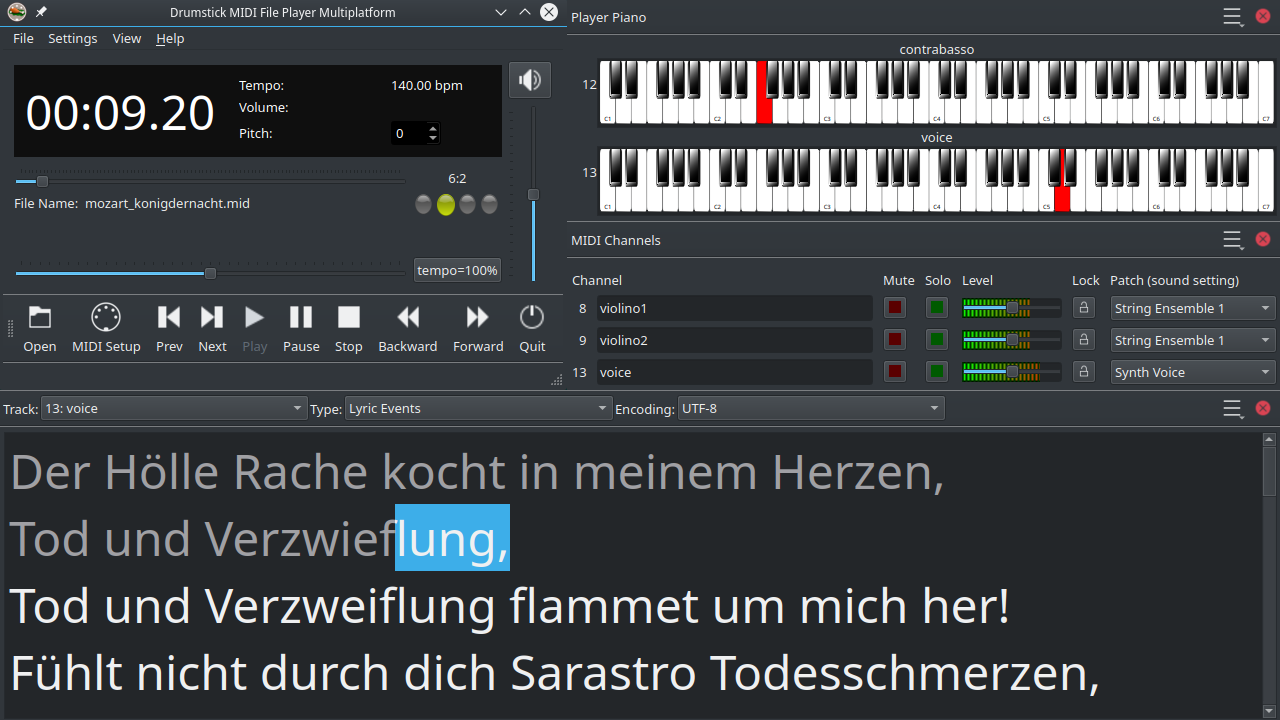 Piano MIDI files